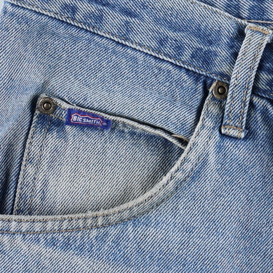 Big Smith denim painter pants, men's size W37 (approx.), vintage. cotton blue type Vintage Second Hand