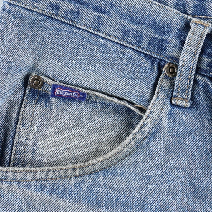 Big Smith denim painter pants, men's size W37 (approx.), vintage. cotton blue type Vintage Second Hand