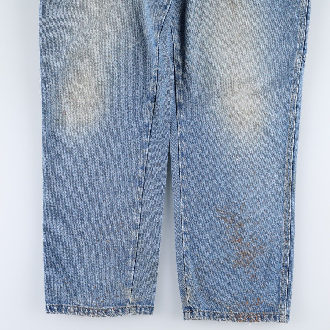 Big Smith denim painter pants, men's size W37 (approx.), vintage. cotton blue type Vintage Second Hand