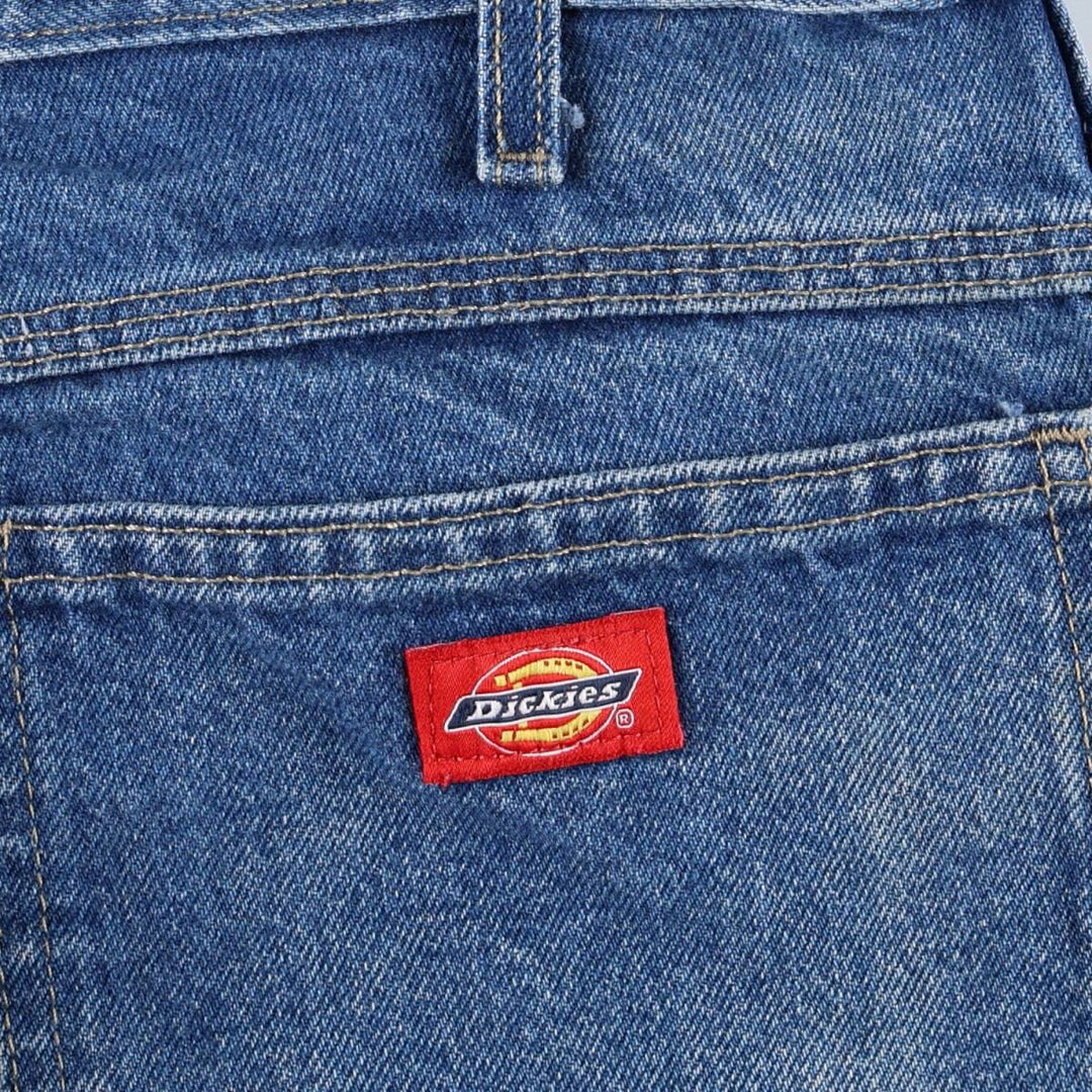 Dickies denim painter pants for men, equivalent to w36 cotton blue type Vintage Second Hand