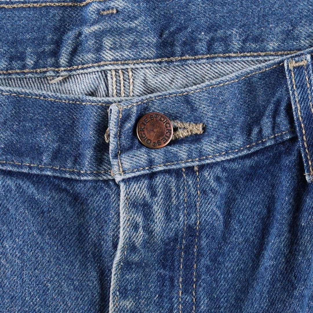Dickies denim painter pants for men, equivalent to w36 cotton blue type Vintage Second Hand