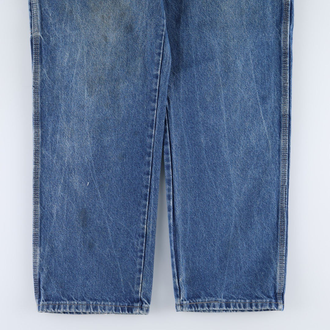 Dickies denim painter pants for men, equivalent to w36 cotton blue type Vintage Second Hand