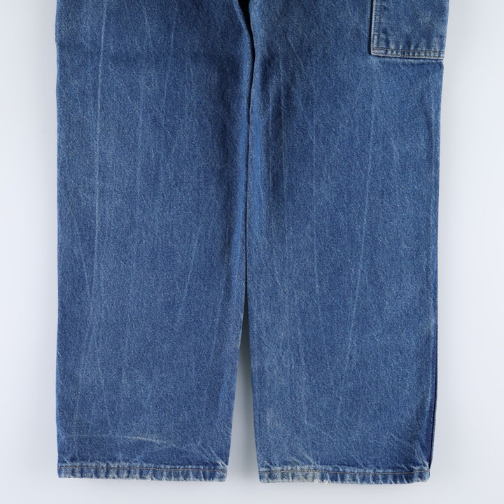 Dickies denim painter pants for men, equivalent to w36 cotton blue type Vintage Second Hand
