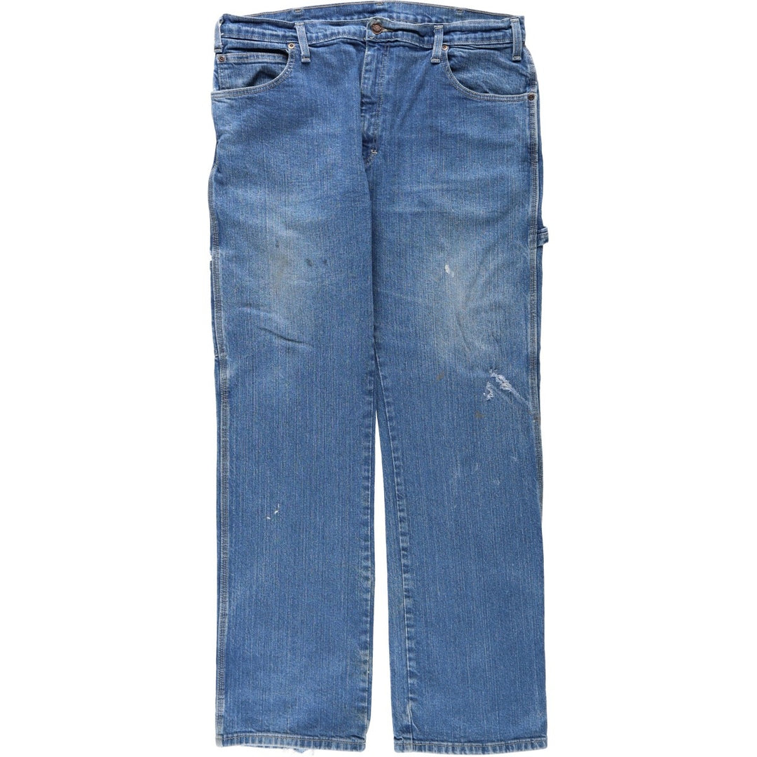 Dickies Relaxed Fit Denim Painter Pants Men's W37 cotton blue type Vintage Second Hand