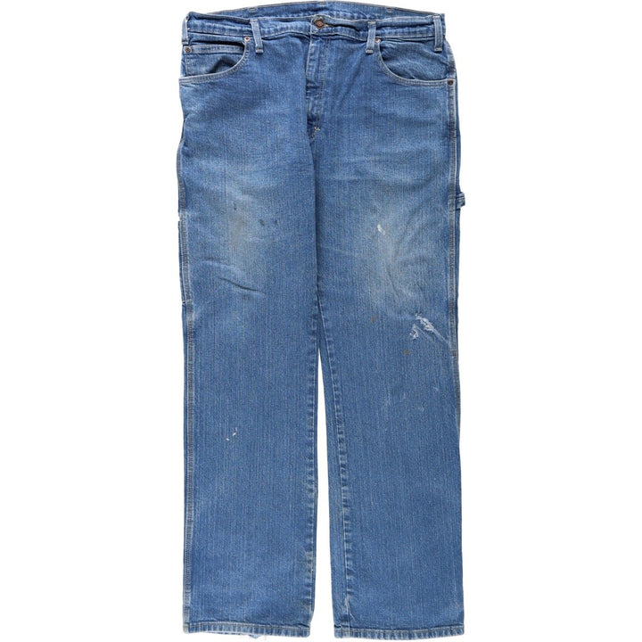 Dickies Relaxed Fit Denim Painter Pants Men's W37 cotton blue type Vintage Second Hand