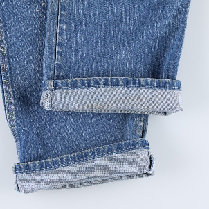Dickies Relaxed Fit Denim Painter Pants Men's W37 cotton blue type Vintage Second Hand