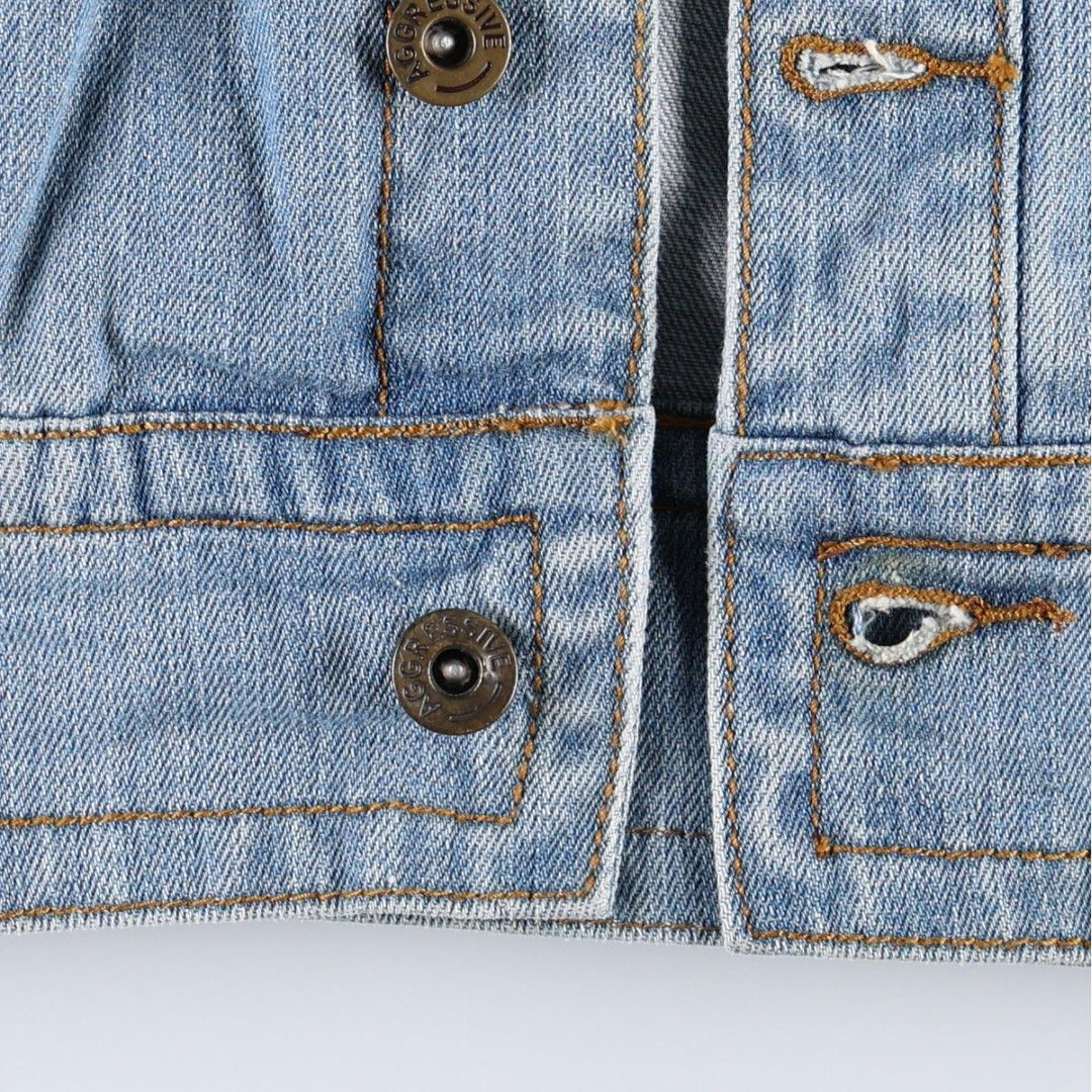 Sprider Stores Denim Jacket (Women's Size S) cotton blue type Vintage Second Hand