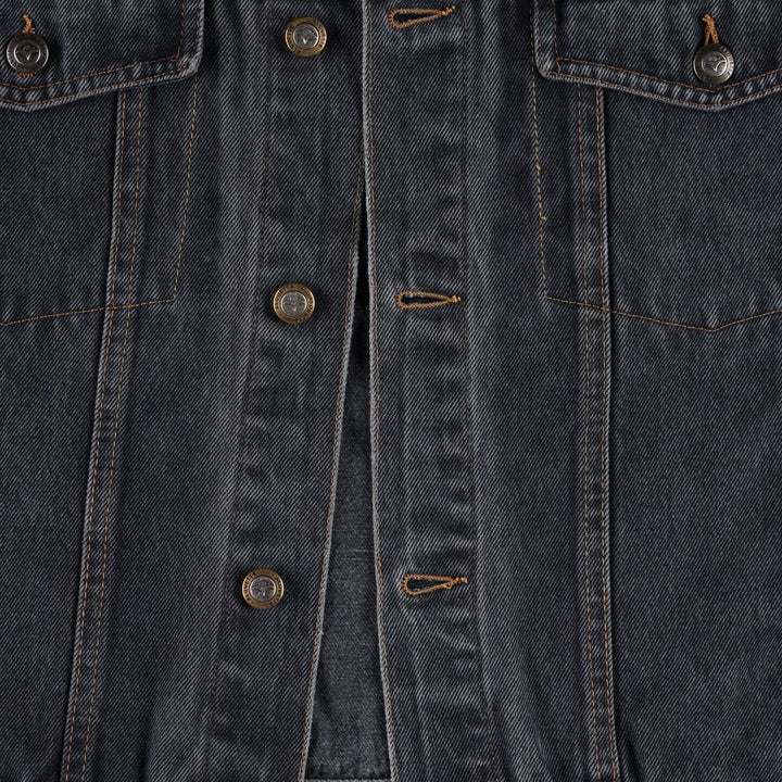 Alouette Denim Jacket (Women's Size M) unclear navy blue type Vintage Second Hand