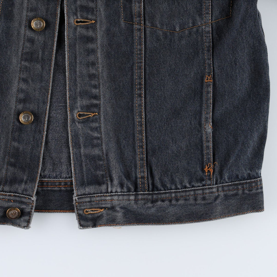 Alouette Denim Jacket (Women's Size M) unclear navy blue type Vintage Second Hand