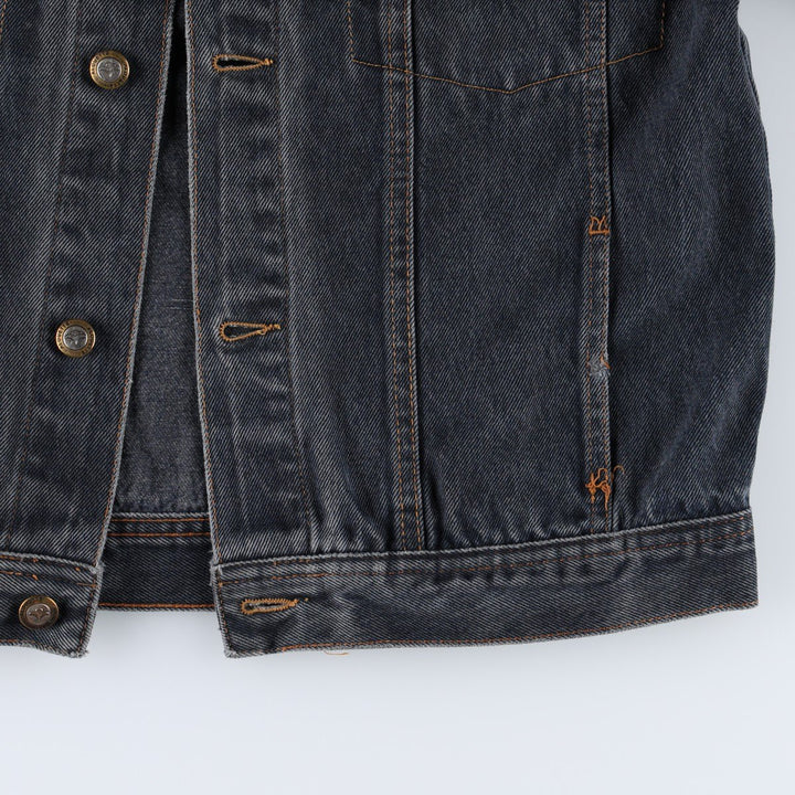 Alouette Denim Jacket (Women's Size M) unclear navy blue type Vintage Second Hand
