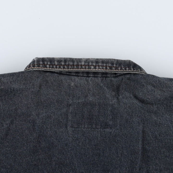 Alouette Denim Jacket (Women's Size M) unclear navy blue type Vintage Second Hand