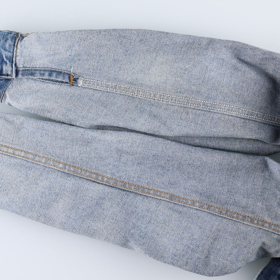 80s-90'S Levi's denim jacket, made in USA, women's size M equivalent, vintage. cotton blue type Vintage Second Hand