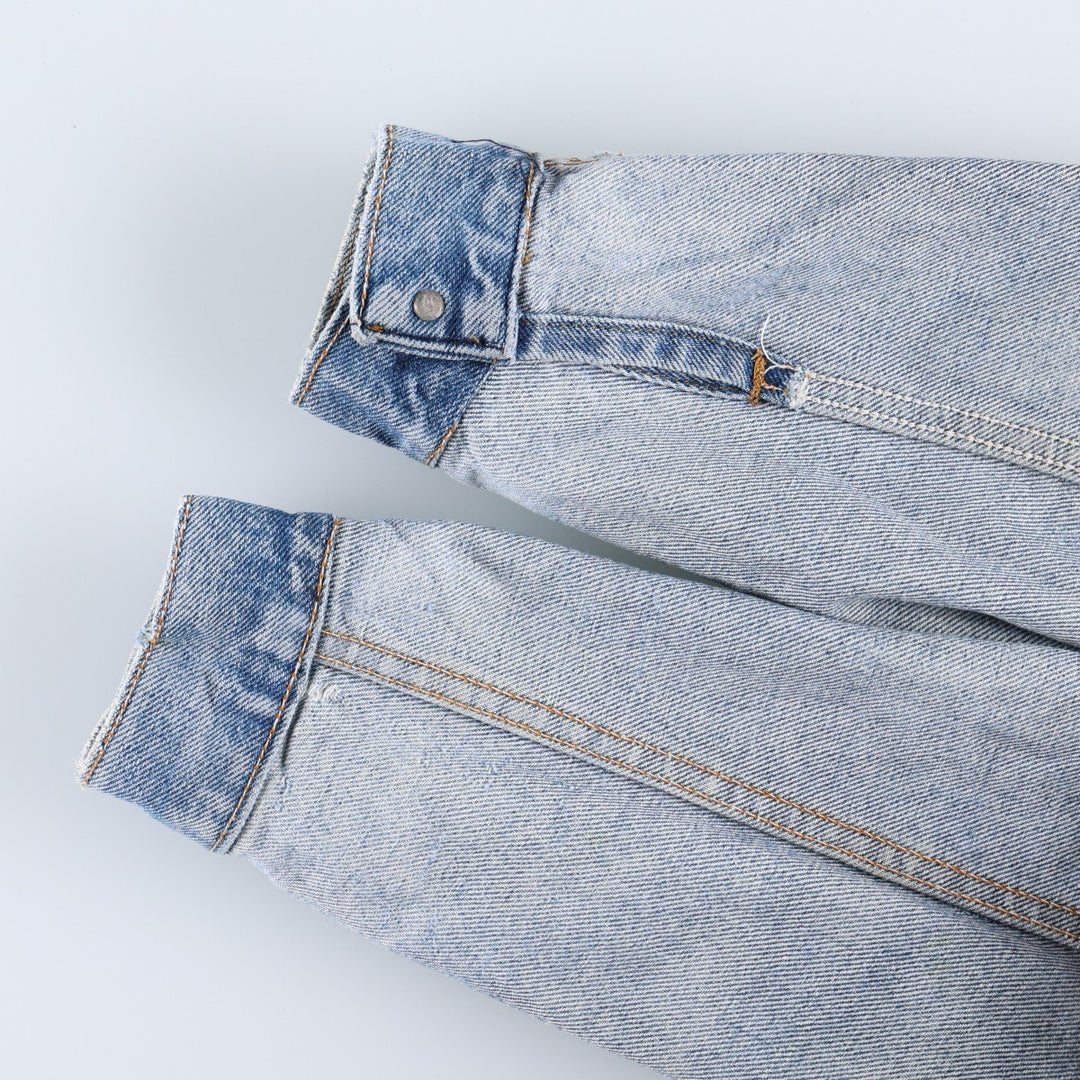 80s-90'S Levi's denim jacket, made in USA, women's size M equivalent, vintage. cotton blue type Vintage Second Hand