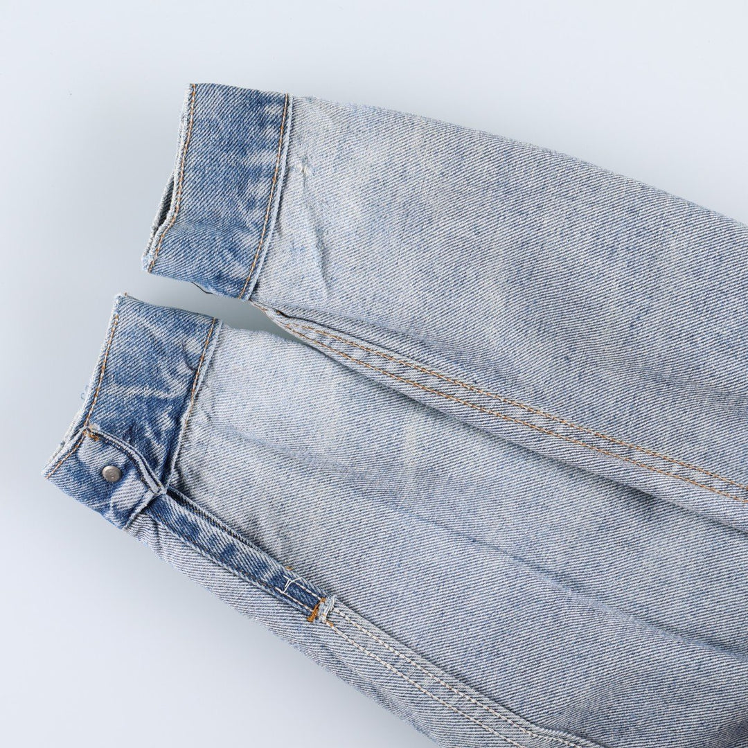80s-90'S Levi's denim jacket, made in USA, women's size M equivalent, vintage. cotton blue type Vintage Second Hand