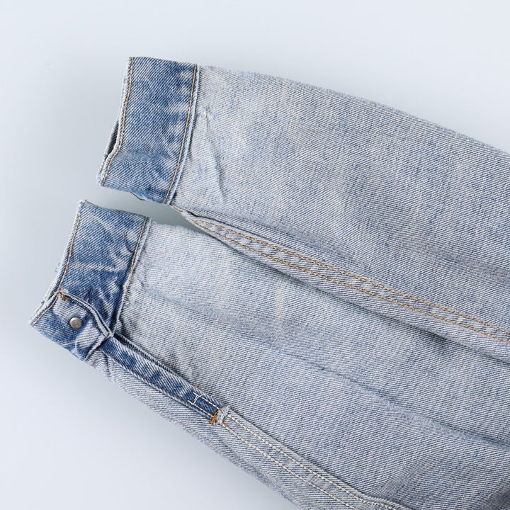 80s-90'S Levi's denim jacket, made in USA, women's size M equivalent, vintage. cotton blue type Vintage Second Hand