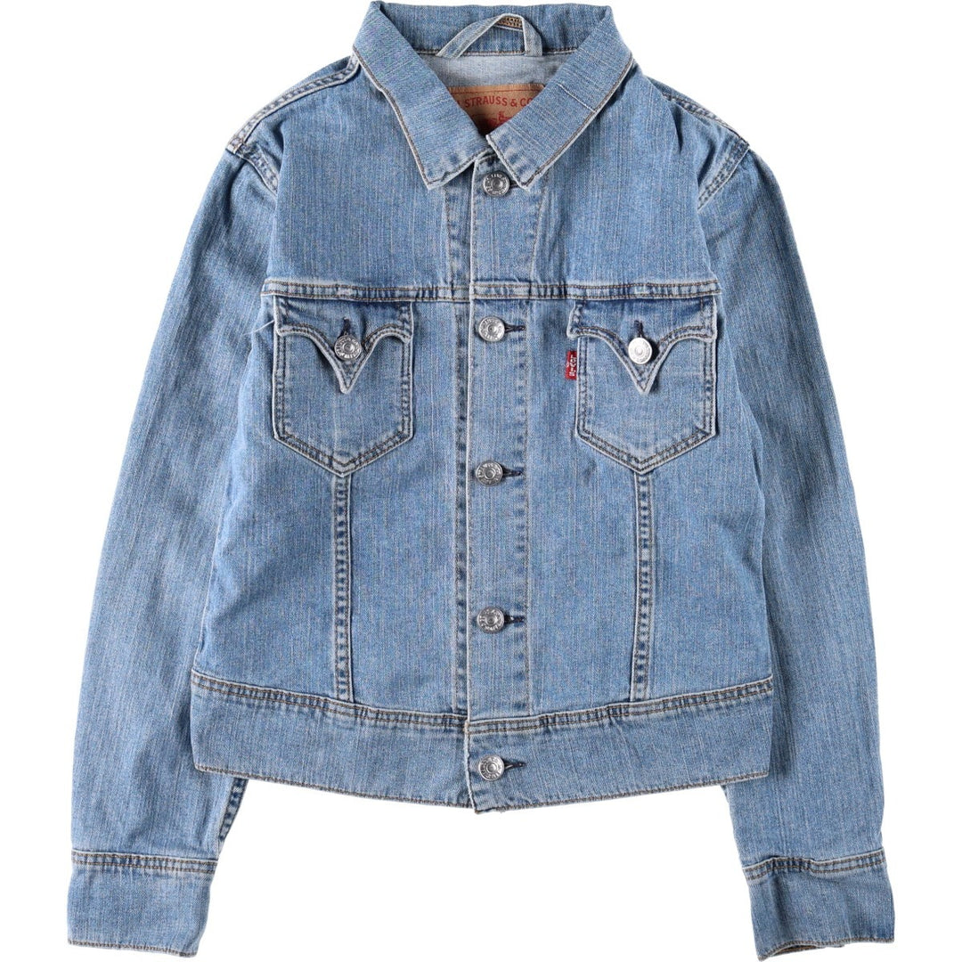 Levi's denim jacket, size S, women's cotton blue type Vintage Second Hand