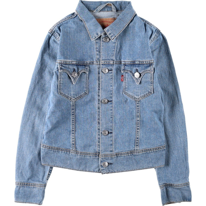 Levi's denim jacket, size S, women's cotton blue type Vintage Second Hand