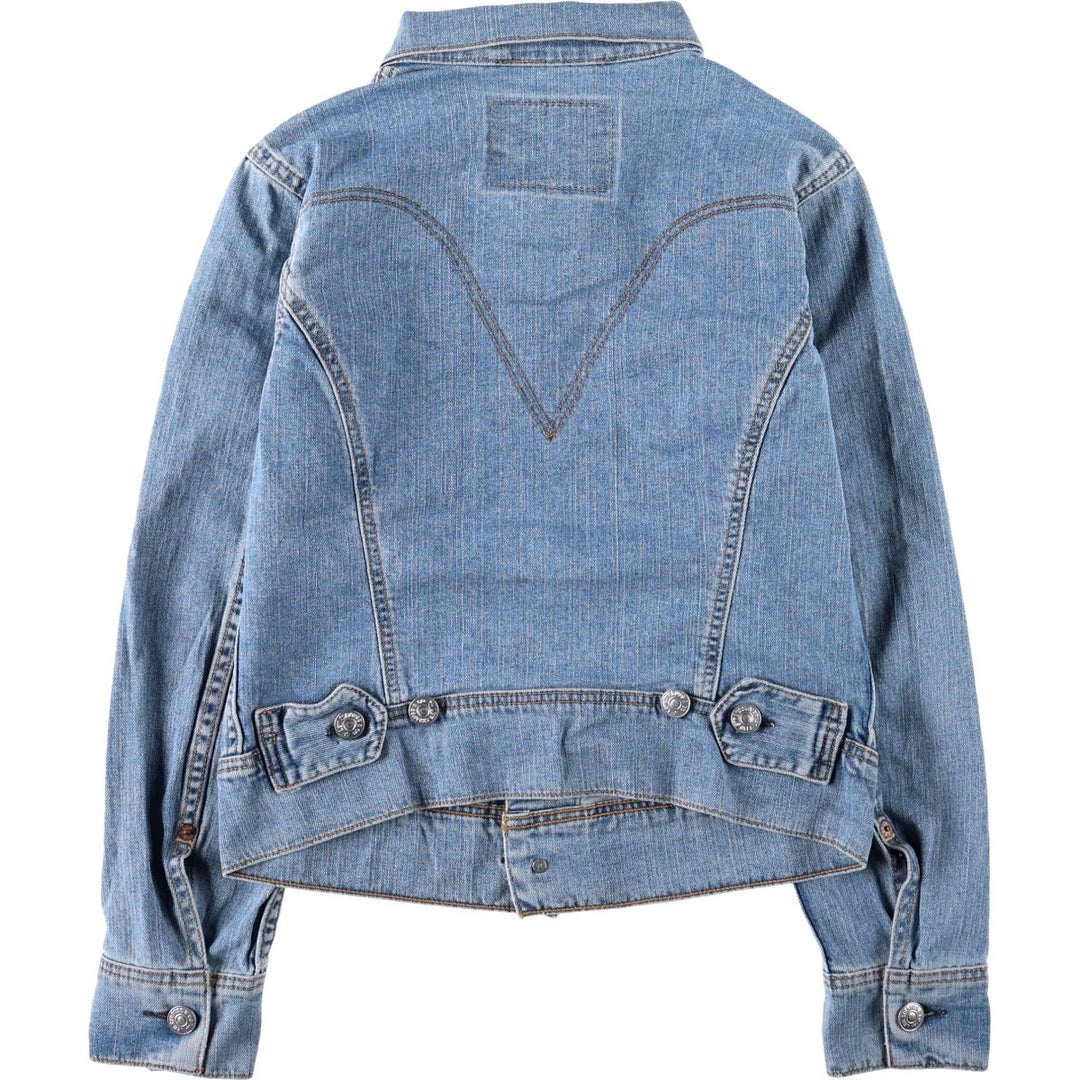Levi's denim jacket, size S, women's cotton blue type Vintage Second Hand