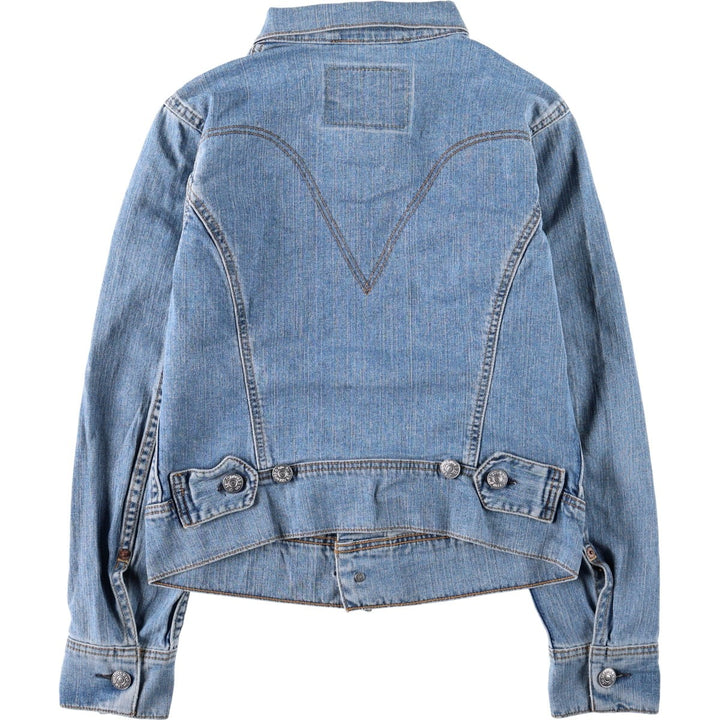 Levi's denim jacket, size S, women's cotton blue type Vintage Second Hand
