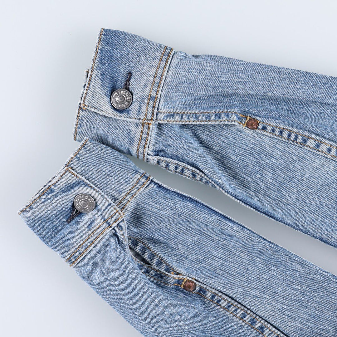 Levi's denim jacket, size S, women's cotton blue type Vintage Second Hand