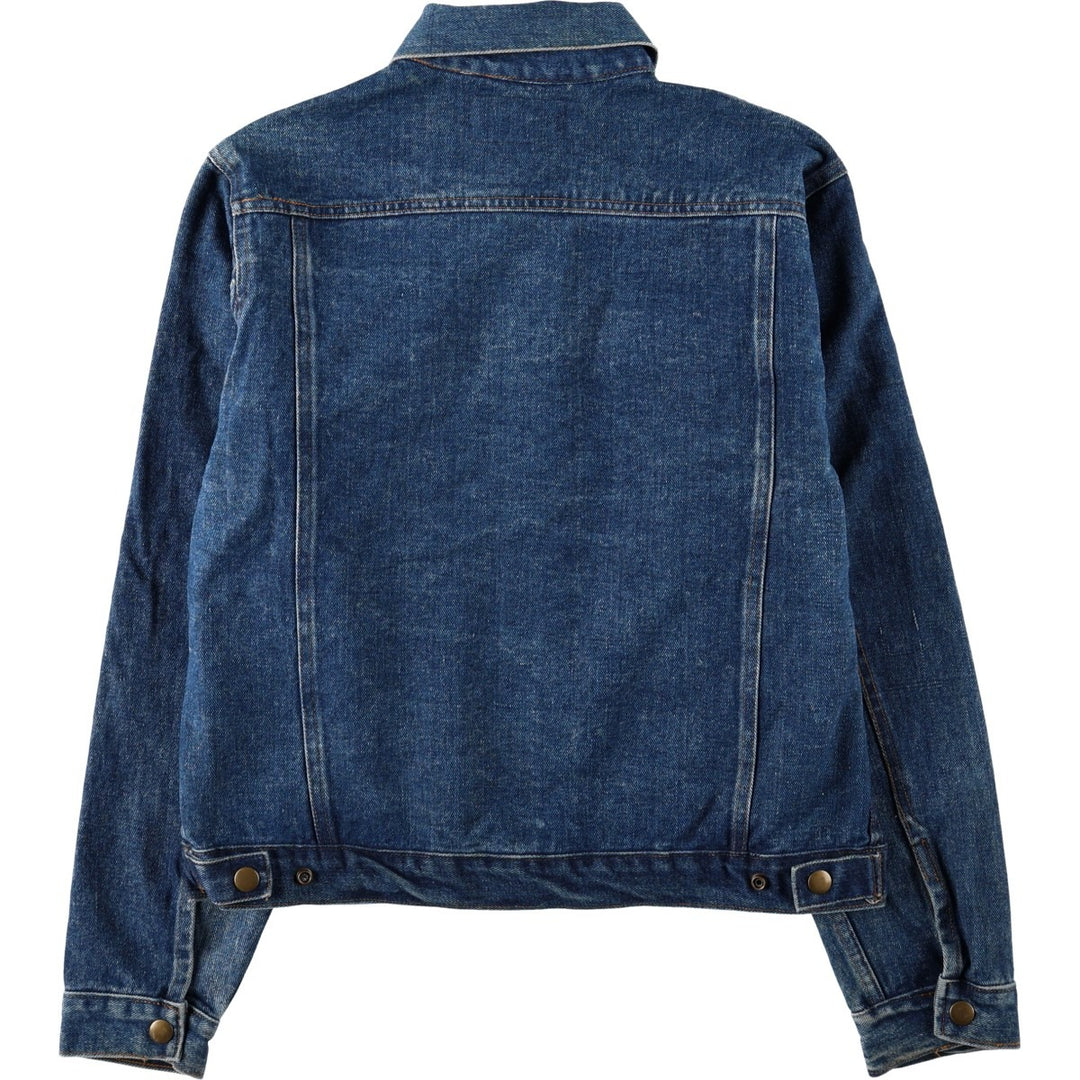 Diamond Double U Denim Jacket (Men's Size M, equivalent to vintage) cotton blue type Vintage Second Hand