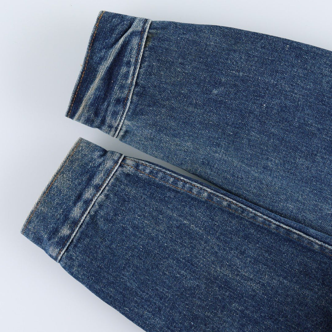 Diamond Double U Denim Jacket (Men's Size M, equivalent to vintage) cotton blue type Vintage Second Hand