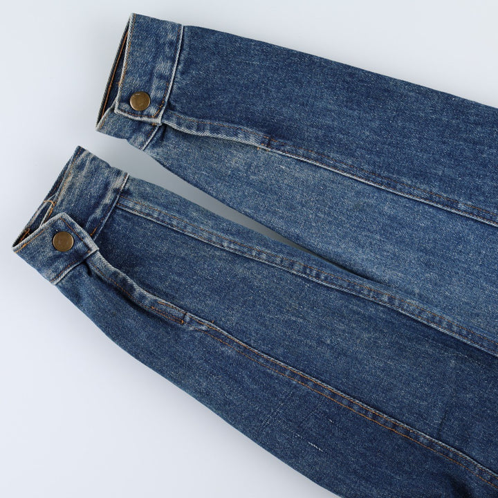Diamond Double U Denim Jacket (Men's Size M, equivalent to vintage) cotton blue type Vintage Second Hand