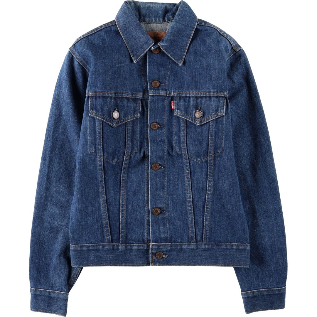 ~1990'S Levi's 75705-0917 Denim Jacket, Made in Canada, Women's Size S (approx.), Vintage cotton blue type Vintage Second Hand
