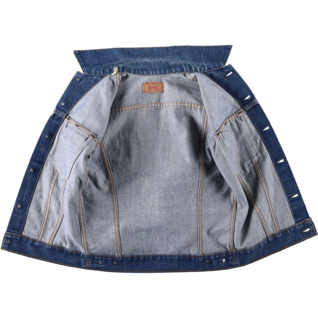 ~1990'S Levi's 75705-0917 Denim Jacket, Made in Canada, Women's Size S (approx.), Vintage cotton blue type Vintage Second Hand