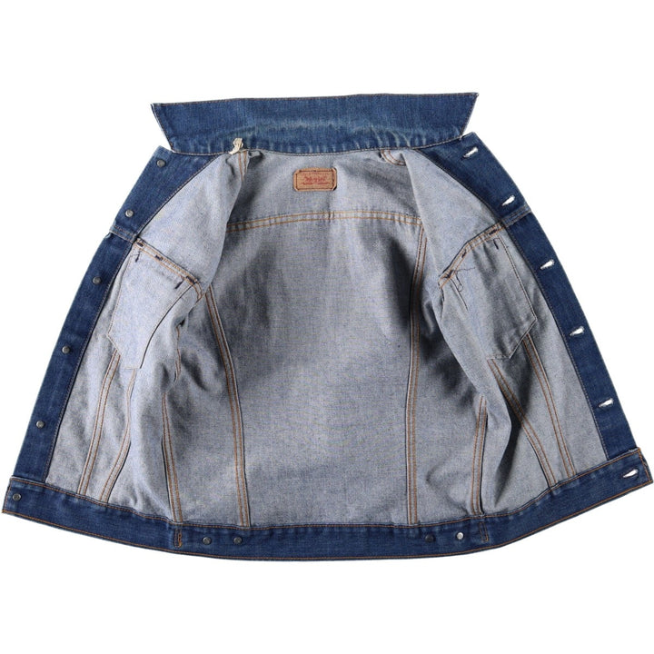 ~1990'S Levi's 75705-0917 Denim Jacket, Made in Canada, Women's Size S (approx.), Vintage cotton blue type Vintage Second Hand