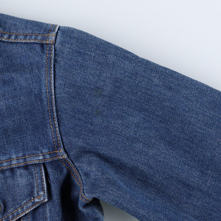~1990'S Levi's 75705-0917 Denim Jacket, Made in Canada, Women's Size S (approx.), Vintage cotton blue type Vintage Second Hand