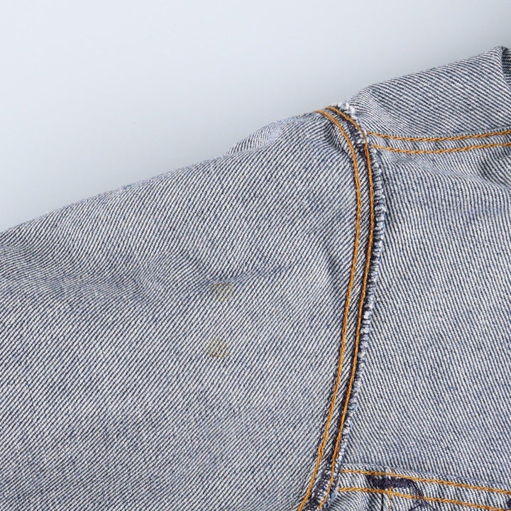 ~1990'S Levi's 75705-0917 Denim Jacket, Made in Canada, Women's Size S (approx.), Vintage cotton blue type Vintage Second Hand