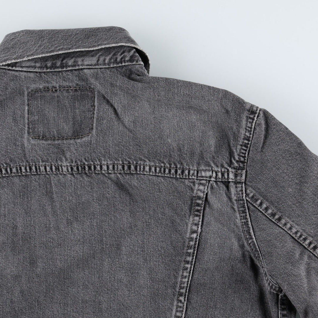 Levi's black denim jacket (women's size S) cotton black type Vintage Second Hand