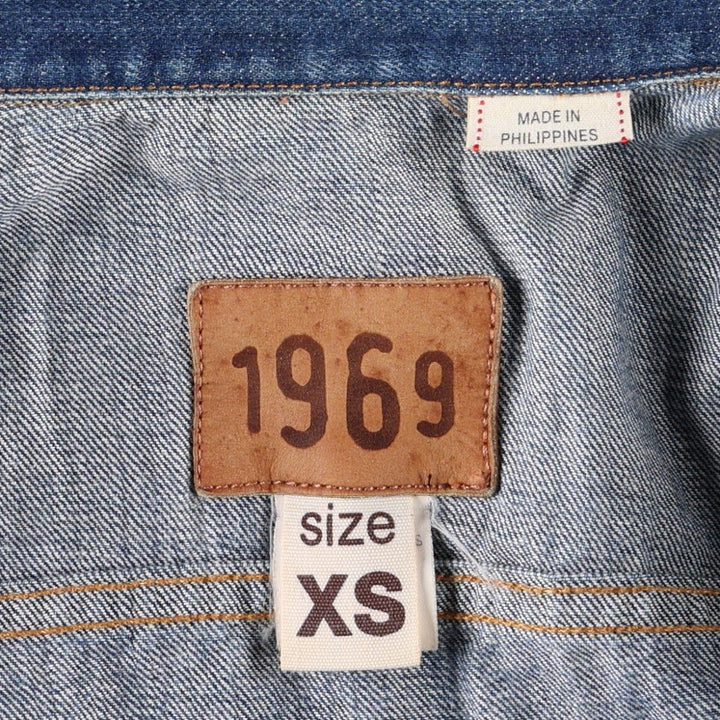 2000'S GAP 1969 Denim Jacket (Women's Size XS) cotton blue type Vintage Second Hand