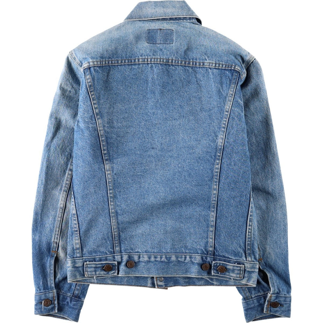 90'S Levi's denim jacket, made in USA, men's size XS equivalent, vintage. cotton blue type Vintage Second Hand