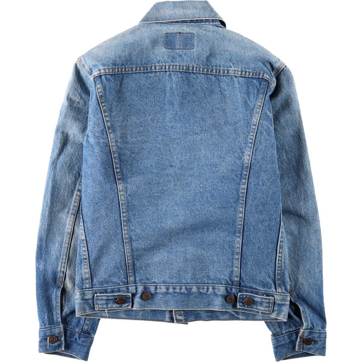 90'S Levi's denim jacket, made in USA, men's size XS equivalent, vintage. cotton blue type Vintage Second Hand