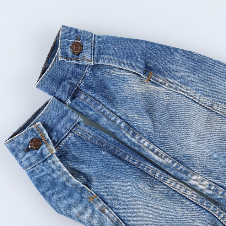 90'S Levi's denim jacket, made in USA, men's size XS equivalent, vintage. cotton blue type Vintage Second Hand