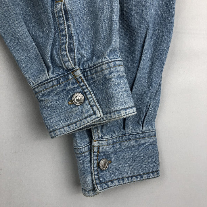 90s-00'S Levi's Jeans Long-Sleeve Denim Shirt, Men's Size L (approx.), Vintage cotton Blue type light blue Vintage Second Hand