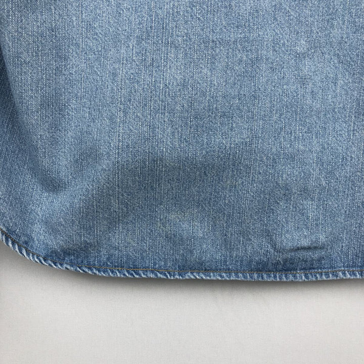 90s-00'S Levi's Jeans Long-Sleeve Denim Shirt, Men's Size L (approx.), Vintage cotton Blue type light blue Vintage Second Hand