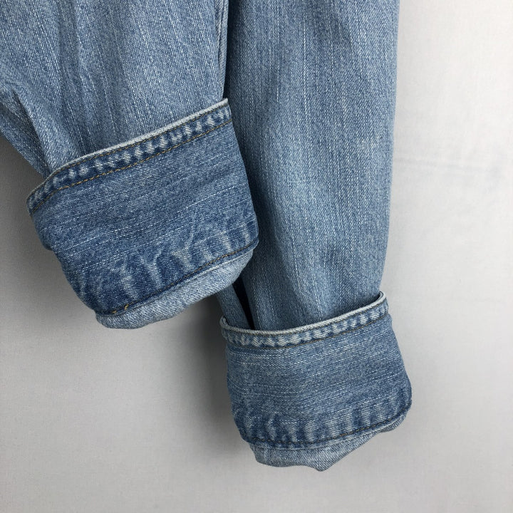 90s-00'S Levi's Jeans Long-Sleeve Denim Shirt, Men's Size L (approx.), Vintage cotton Blue type light blue Vintage Second Hand