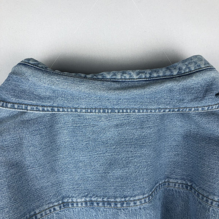 90s-00'S Levi's Jeans Long-Sleeve Denim Shirt, Men's Size L (approx.), Vintage cotton Blue type light blue Vintage Second Hand