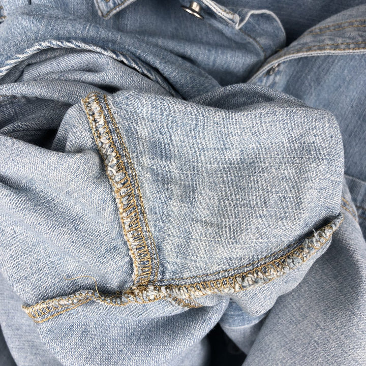 90s-00'S Levi's Jeans Long-Sleeve Denim Shirt, Men's Size L (approx.), Vintage cotton Blue type light blue Vintage Second Hand