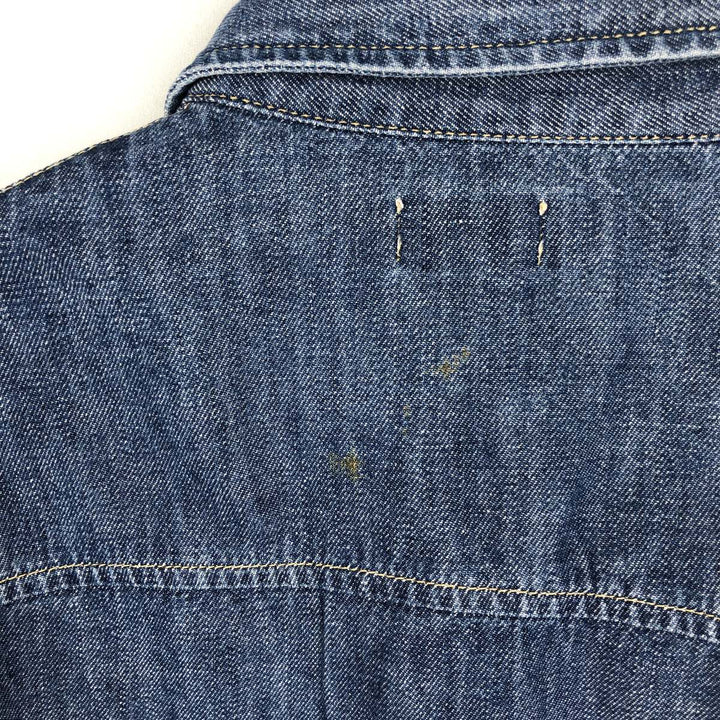 2000'S Levi's ENGINEERED Long-Sleeve Denim Shirt, Boxy Fit, Men's Size M (approx.) cotton blue type Vintage Second Hand