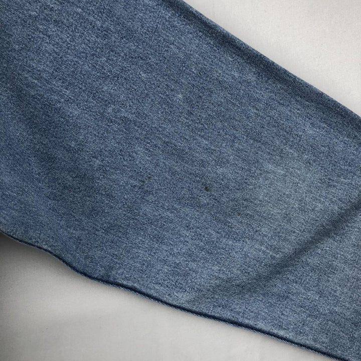 Ralph Lauren BLAIRE Long-Sleeve Button-Down Denim Shirt, Men's Size S (approx.) cotton Blue type light blue Vintage Second Hand