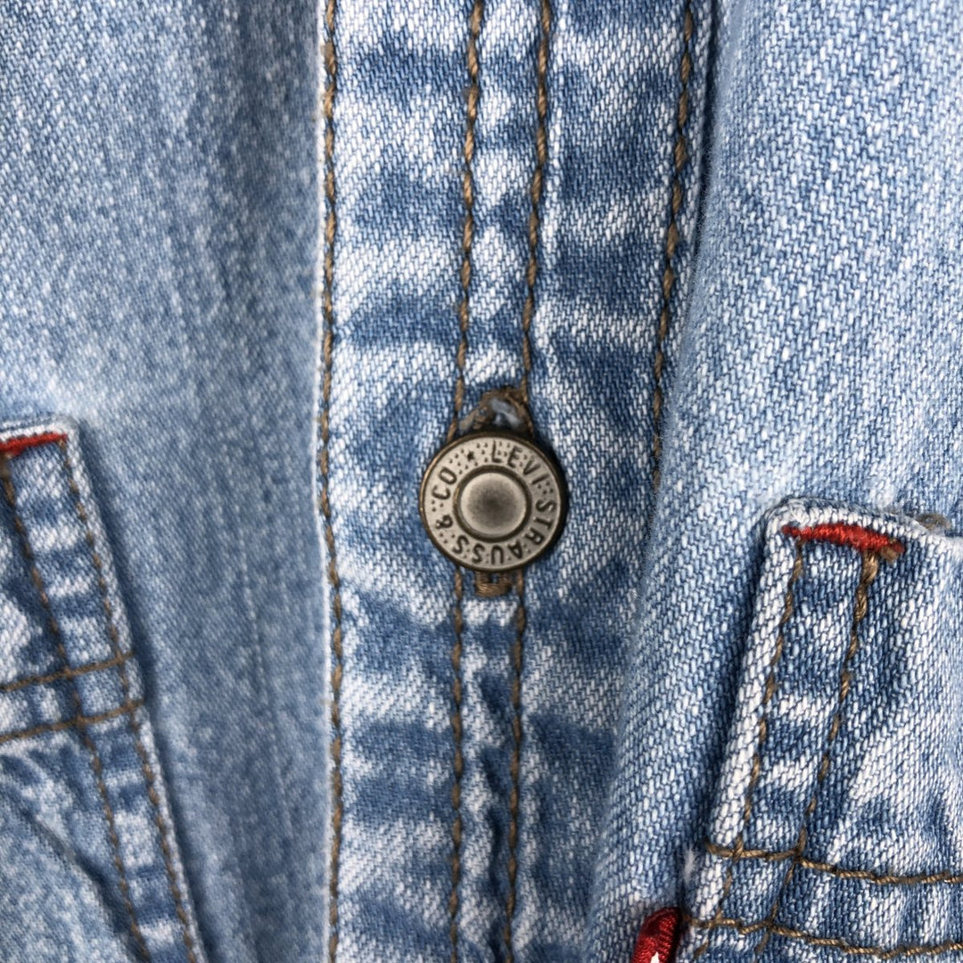 ~2000'S Levi's RED TAB Long-Sleeve Denim Shirt, Men's Size M (approx.) cotton Blue type light blue Vintage Second Hand
