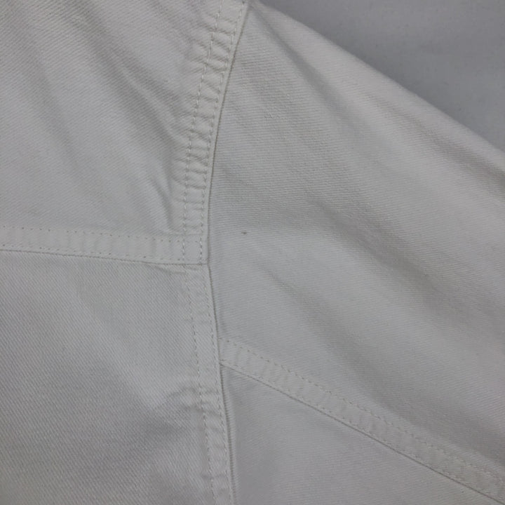 ~2000'S Levi's RED TAB Long-Sleeve White Denim Shirt, Men's Size L (approx.) cotton white type Vintage Second Hand