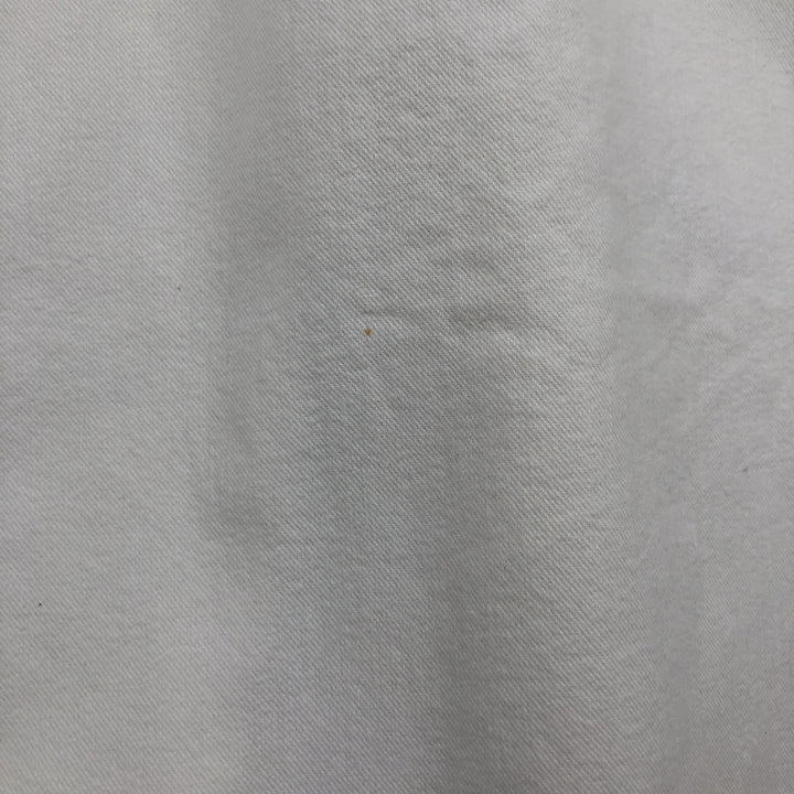 ~2000'S Levi's RED TAB Long-Sleeve White Denim Shirt, Men's Size L (approx.) cotton white type Vintage Second Hand