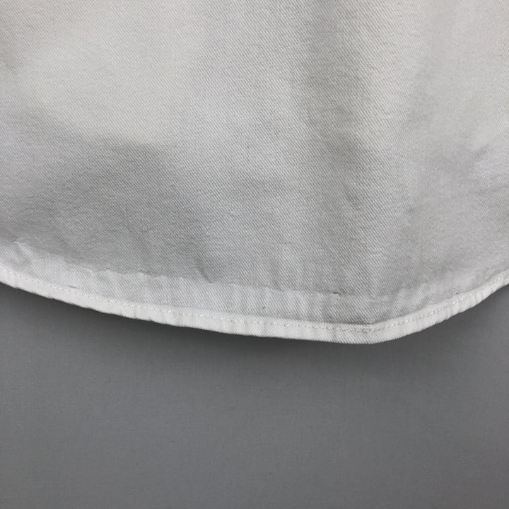 ~2000'S Levi's RED TAB Long-Sleeve White Denim Shirt, Men's Size L (approx.) cotton white type Vintage Second Hand