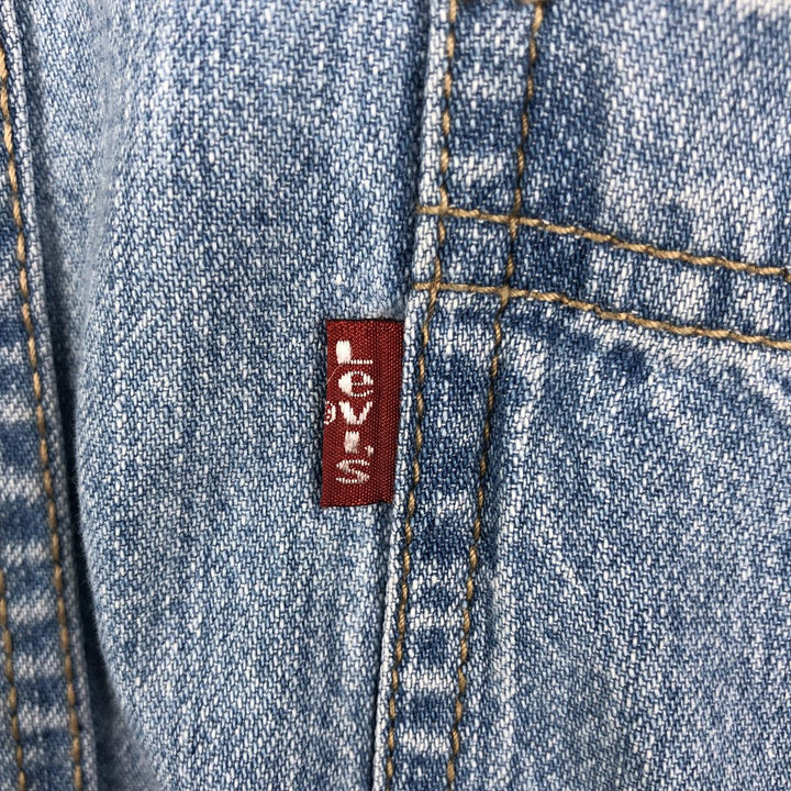 Levi's Red Tab Long Sleeve Denim Shirt, Men's Size L cotton blue type Vintage Second Hand