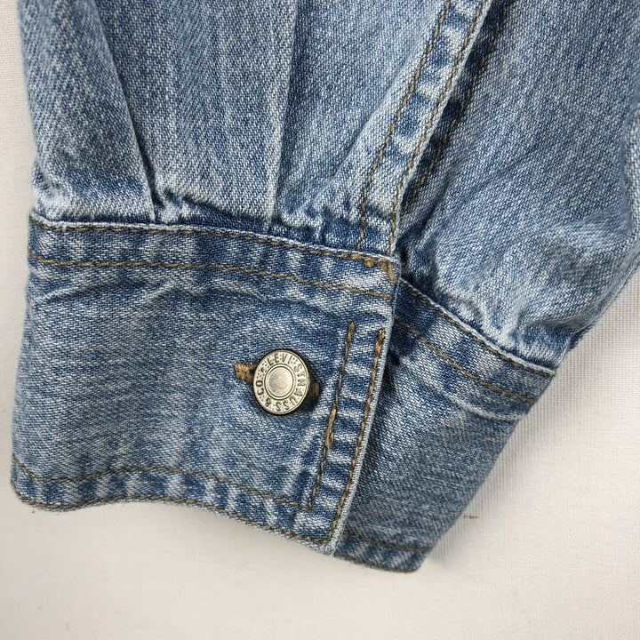 Levi's Red Tab Long Sleeve Denim Shirt, Men's Size L cotton blue type Vintage Second Hand